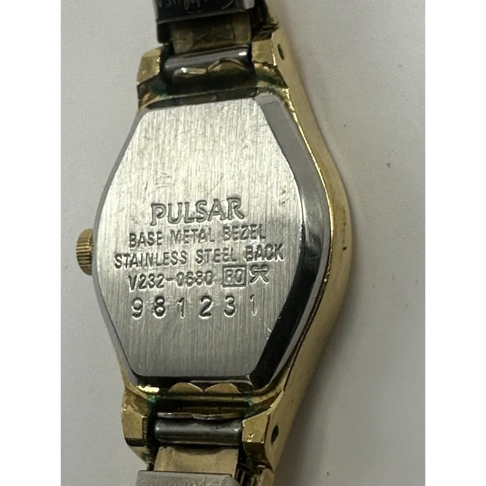 Pulsar V232-0680 Ladies Watch New Battery 16MM‎ 6